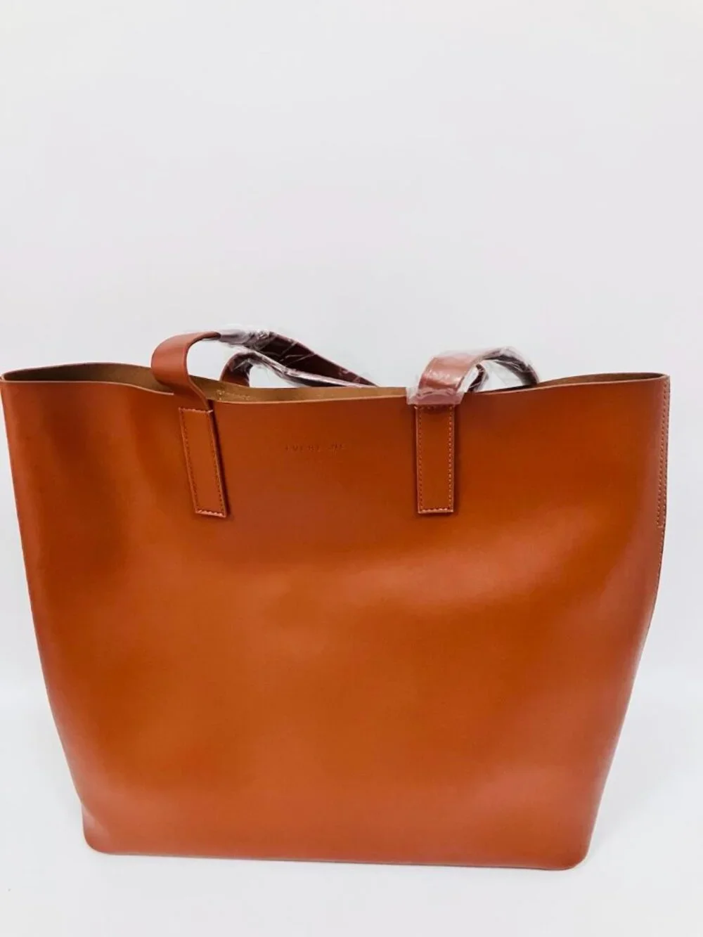 Everlane Tote Bag Brown Leather Handbag For Women